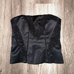 Bebe Y2K black corset